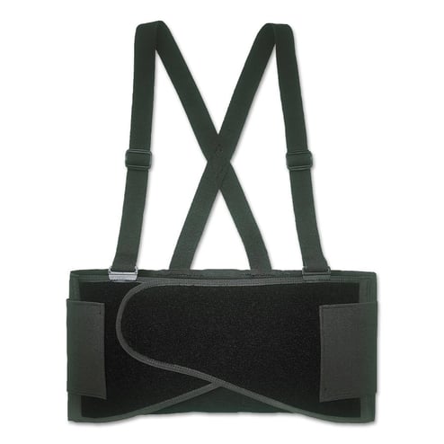 Mustang Back Supports with Suspenders Medium Black | CTI