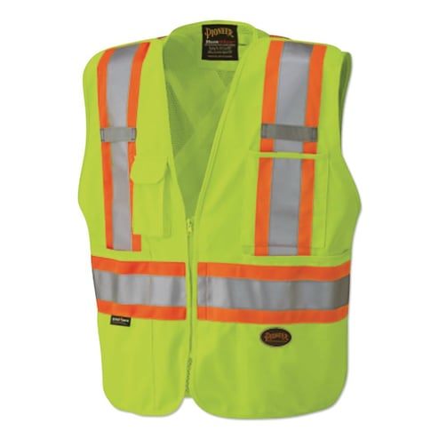 134BBAU Safety Vest L/XL Orange | CTI Industrial Supply 134BBAU Safety Vest L/XL Orange | CTI Industrial Supply